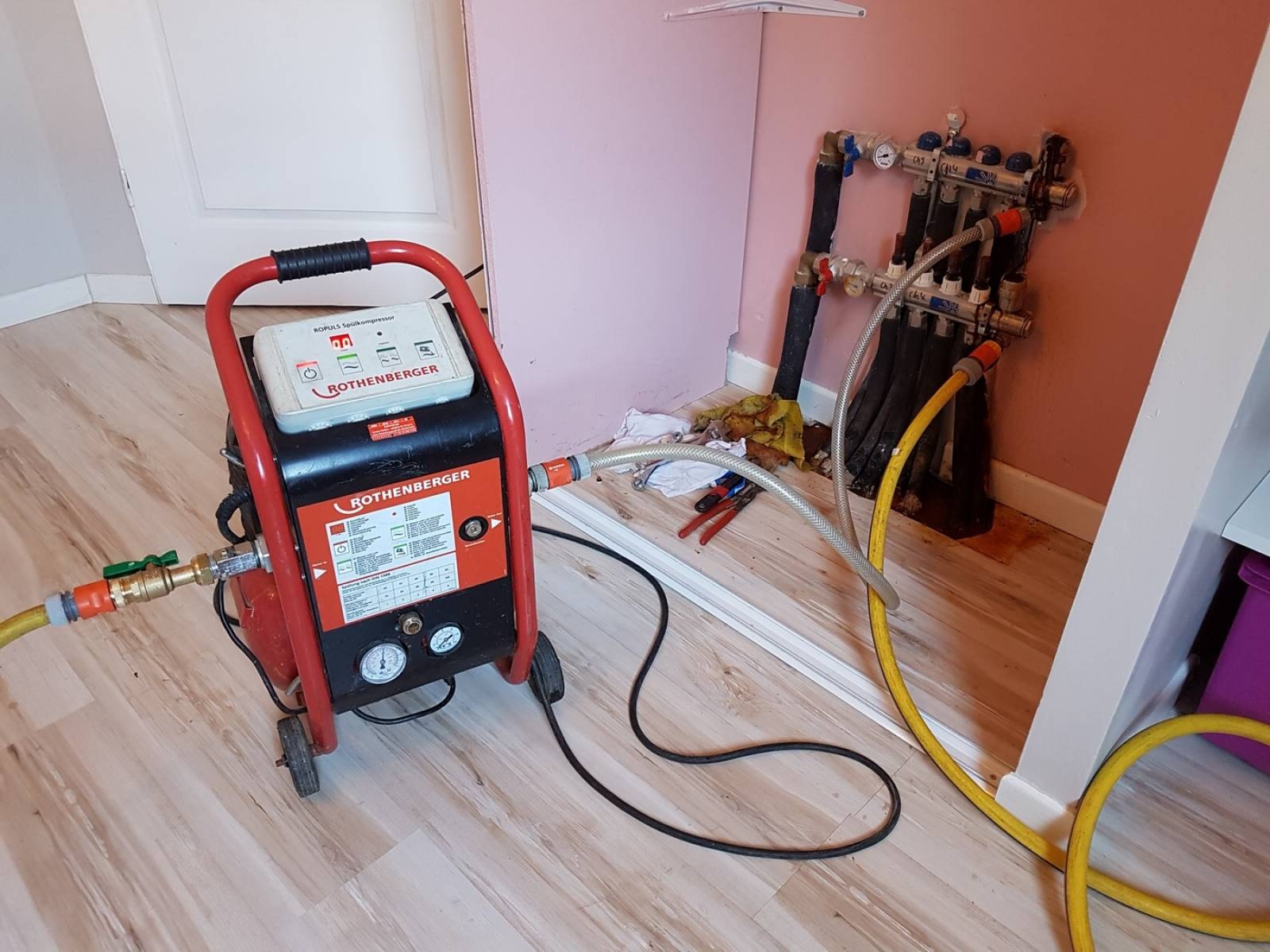 Sırasöğütler Protherm Hermetik Şofben Petek Temizliği